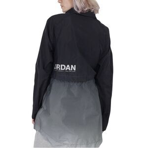 Nike‎ Air Jordan Jacket WMNS XL Black Windbreaker  CU6319-010 Sporty Reflective